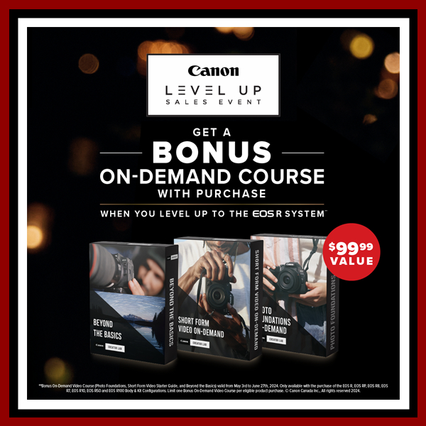 Canon Level Up Free Course (May 3 - 30, 2024) PERIOD 2